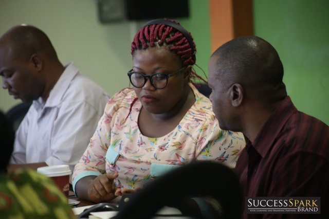 One of the attendees - Bridget in consultation