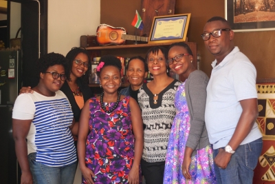 Jackee and the students on 25th February 2017 One Day Book Writing Masterclass